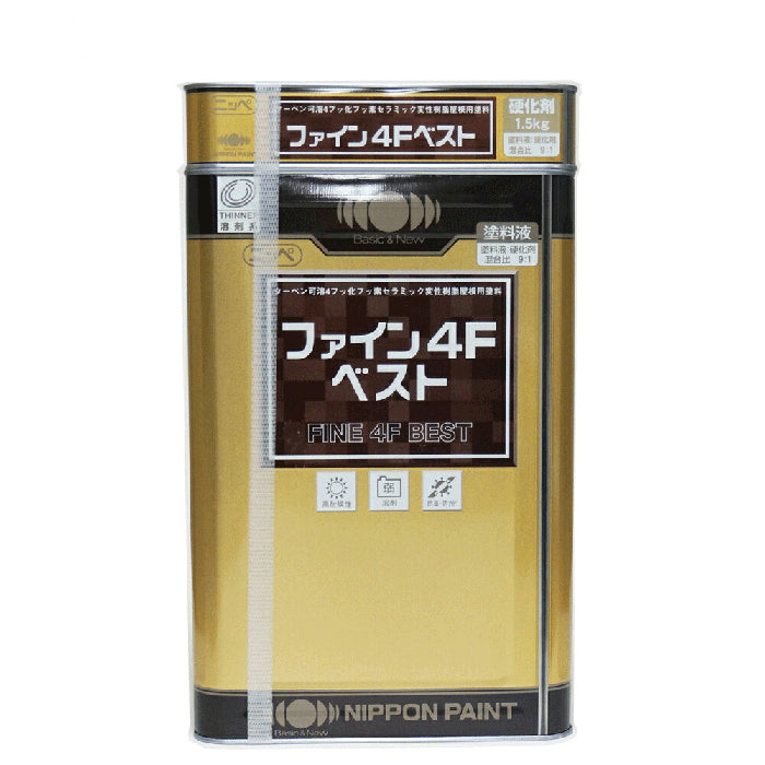 ファインDFベスト 15kgセット【日本ペイント/上塗り/色見本
