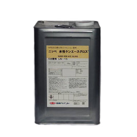 水性ケンエースグロス 5分つや LN-15  16kg ペコ缶 錆あり 1缶のみ